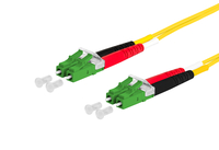 OpDAT Patchkabel LC-D APC/LC-D APC OS2, 8,0 m