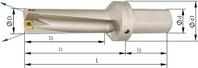 Vollbohrer für Wendeplatte Innenkühlung Dx3 28mm