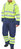 Beeswift Two Tone Hiviz Thermal Waterproof Coverall Saturn Yellow / Navy L