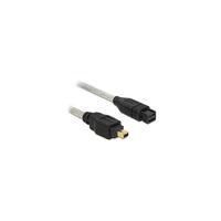 DELOCK FireWire-Kabel FW400 4Pin -> FW800 9Pin St/St 2.00