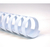 Plastikbinderücken CombBind, A4, PVC, 12 mm, 100 Stück, weiß