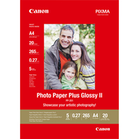 Canon PP-201 Glossy II Fotopapier Plus A4 – 20 Blatt