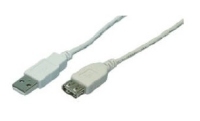 M-Cab USB 2.0 Extension Cable 5.0m câble USB 5 m USB A Gris