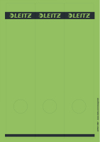 Leitz 16870055 etiket Rechthoek Groen 75 stuk(s)