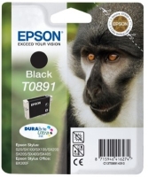 Epson Monkey Cartuccia di inchiostro Black T0891 DURABrite Ultra Ink