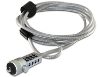 Navilock 20643 cable lock Silver 1.8 m