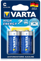 Varta Batterie High Energy C Einwegbatterie Alkali