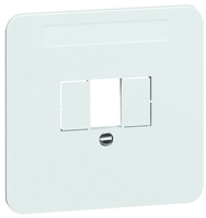 PEHA 00510811 veiligheidsplaatje voor stopcontacten Wit