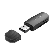 Vention CLFB0 lecteur de carte mémoire USB 3.2 Gen 1 (3.1 Gen 1) Noir