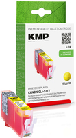 KMP C76 inktcartridge 1 stuk(s) Geel