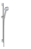 Hansgrohe Crometta 100 Duschsystem Chrom, Weiß