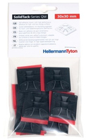 Hellermann Tyton QM30APT-I Fekete Poliamid 10 db