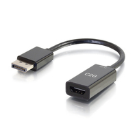 C2G 8in DisplayPort™-Stecker auf HDMI®-Buchse Passiv-Adapter / Konverter - 4K 30Hz