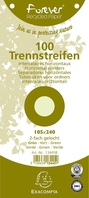 Exacompta 13445B Trennblatt Grün 100 Stück(e)