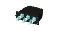 Panduit FC2ZO-12-10U adattatore di fibra ottica LC/MPO 1 pz Colore acqua, Nero