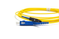 Microconnect FIBMUSC-05 InfiniBand/fibre optic cable 5 m SC MU Blu, Giallo