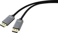 SpeaKa Professional SP-8993892 DisplayPort-Kabel 5 m Schwarz