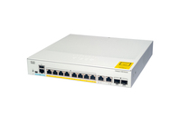 Cisco Catalyst 1000-8P-2G-L Network Switch, 8 Gigabit Ethernet (GbE) PoE+ Ports, 670W PoE Budget, two 1 G SFP/RJ-45 Combo Ports, Fanless Operation, Enhanced Limited Lifetime War...