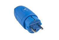 as-Schwabe 62401 conector eléctrico Tipo F Azul