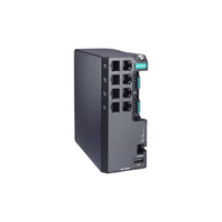 Moxa EDS-4008-LV netwerk-switch Managed L2 Fast Ethernet (10/100) Zwart, Groen