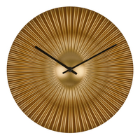 TFA-Dostmann 60.3520.53 wall/table clock Atomic clock Round Gold