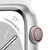 Apple Watch Series 8 OLED 41 mm Digitális 352 x 430 pixelek Érintőképernyő 4G Ezüst Wi-Fi GPS (műhold)