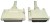 Cables Direct 1m HP68/D25 M/M SCSI cable Beige External DB68/HP DB25