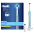 Oral-B PRO 770 CrossAction Erwachsener Rotierende-vibrierende Zahnbürste Blau