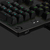 Logitech G G513 CARBON LIGHTSYNC RGB Mechanical Gaming Keyboard, GX Brown klawiatura USB QWERTZ Swiss Węgiel