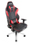 AKRacing MAX PC-Gamingstuhl Gepolsterter, ausgestopfter Sitz Schwarz, Rot