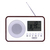 Camry Premium CR 1153 Radio portable Numérique Marron, Gris, Blanc