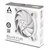 ARCTIC BioniX F140 (Grey/White) - Gaming Fan with PWM PST