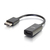 C2G 20 cm Convertisseur adaptateur passif DisplayPort™ mâle vers HDMI® femelle - 4K 30 Hz