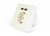 EnerGenie EG-ACU2A2-01 gniazdko elektryczne 2 x USB + CEE 7/3 Biały