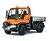 Carson MB Unimog U300 radiografisch bestuurbaar model Truck met aanhangwagen Elektromotor 1:12