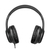 LogiLink HS0053 słuchawki/zestaw słuchawkowy Przewodowa Opaska na głowę Połączenia/muzyka Czarny, Srebrny
