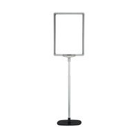 Tischaufsteller / Kundenstopper / Plakatständer „Serie KR“ | transparent DIN A5