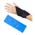 Relaxdays Kühlpad Handgelenk, bei Gelenkschmerzen, Sehnenentzündung, warm/kalt, Neopren Bandage & Gelpack, schwarz/blau