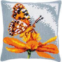 Cross Stitch Kit: Cushion: Butterfly