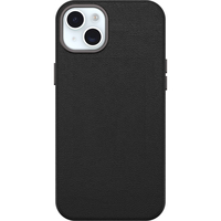 OtterBox Symmetry Cactus Leather MagSafe Apple iPhone 15 Plus - schwarz - schlanke Schutzhülle