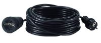 HEDI Verlängerungsleitung, 10 m PVC-Leitung 3x1,5 mm², schwarz # VK10P