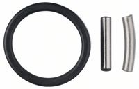Bosch F00Y145204 Fixier-Set: Fixierstift und Gummiring, 5 mm, 25 mm