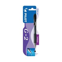 Pilot G207 Gel Retractable Rollerball Blister Card Black (Pack of 12) 041200101