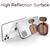 NALIA Mirror Hardcase compatibile con iPhone 11 Pro Max, Specchio Cover Rigida in 9H Vetro Temperato & Silicone Bumper, Custodia Protettiva Case Telefono Cellulare Protezione Ar...