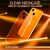 NALIA Klare Neon Handy Hülle für iPhone 13, Bunt Durchsichtig Cover Case Orange