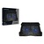 Conceptronic Notebook Hűtőpad 15,6"-ig - THANA06B (USB, 2x12,5cm, állítható magasság, csúszásmentes, fekete)