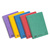 Clairefontaine Europa Notemaker A5 Wirebound Pressboard Cover Notebook Ruled 120 Pages Assorted Colours (Pack 10) 4850Z