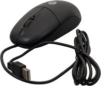 USB Laser Mouse 570580-001, Laser, USB Type-A, Black Mäuse