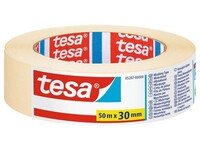 tesa® Schilderstape, 30 mm x 50 m, Wit (pak 10 x 50 meter)