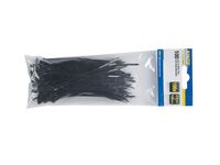 Kinzo Kabelbinder 2,5 x 120 mm, Zwart (pak 100 stuks)